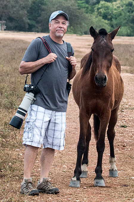 Matt and Friend, Pantanal Mato Grosso Lodge, Brazil