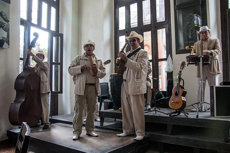 Band at Café Taberna, Havana, Cuba