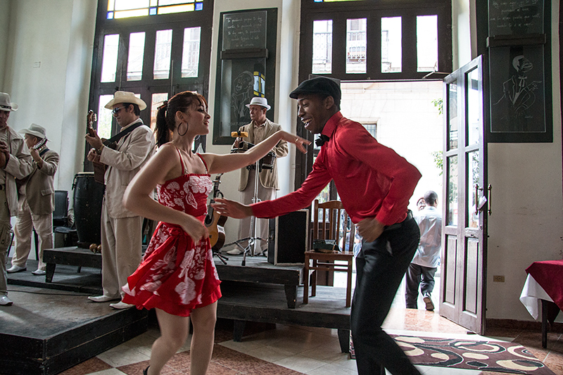Dancers at Café Taberna, Havana, Cuba