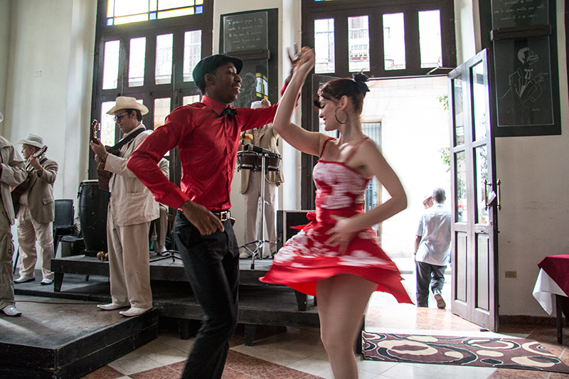 Dancers at Café Taberna, Havana, Cuba