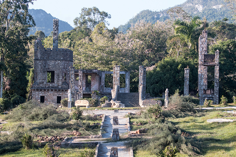 Ruins at Hacienda Cortina, La Güira National Park, Cuba